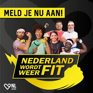 Nederland wordt weer fit